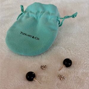 Tiffany & Co. Black Onyx Earrings